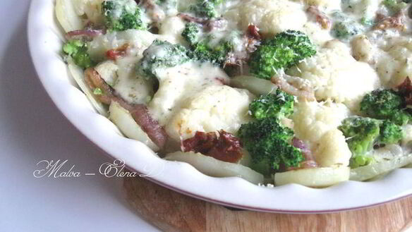 ШАГ 8. гратен с овощами