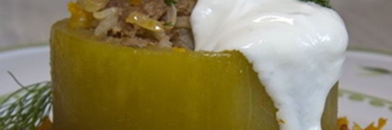 Кабачки фаршированные мясом