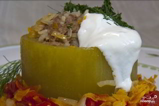 Кабачки фаршированные мясом