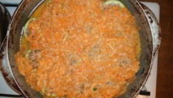 ШАГ 7. кабачки фаршированные мясом