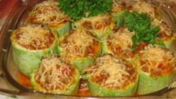 ШАГ 8. кабачки фаршированные мясом