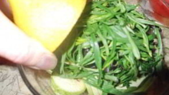 ШАГ 6. кабачки с рыбой в духовке