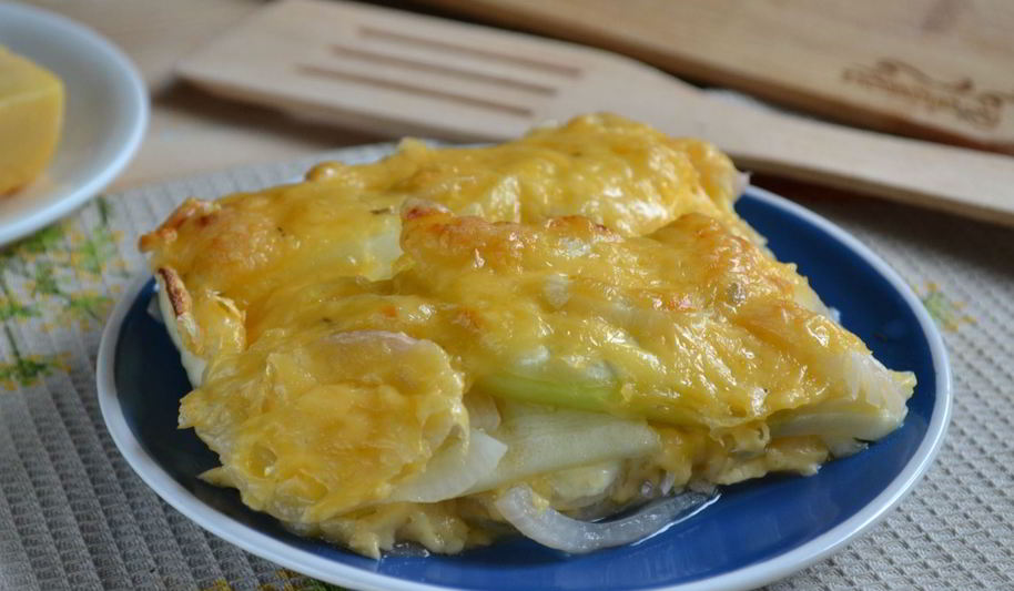 Рецепт кабачков с сырома в духовке