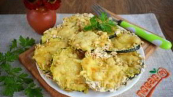 ШАГ 5. кабачки в духовке с сыром и чесноком