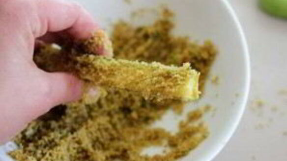 ШАГ 2. кабачки в панировке