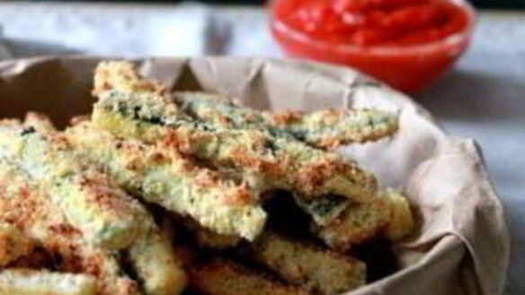 ШАГ 4. кабачки в панировке