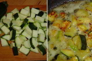 Кабачки в соевом соусе