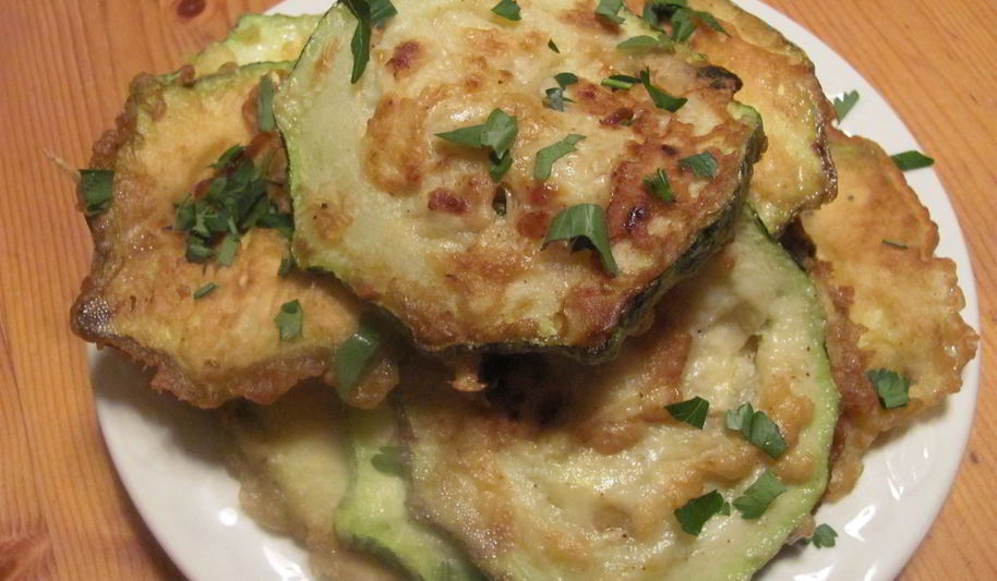 Рецепт кабачки, жаренные в кляре