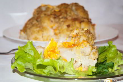 Капуста цветная, фаршированная