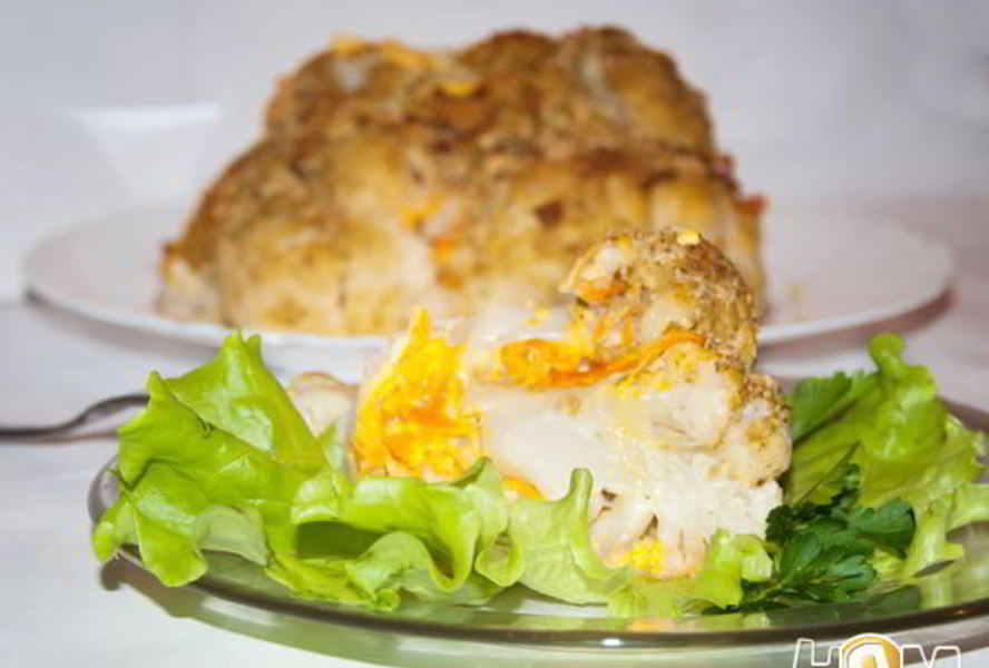 Капуста цветная, фаршированная