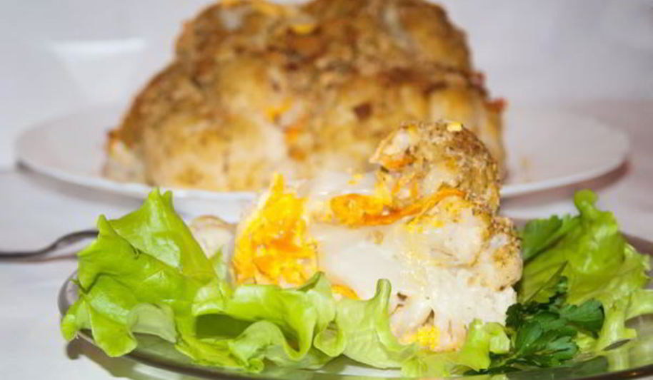 Рецепт капуста цветная, фаршированная