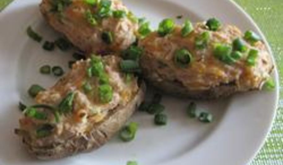 Рецепт картофель фаршированный тунцом