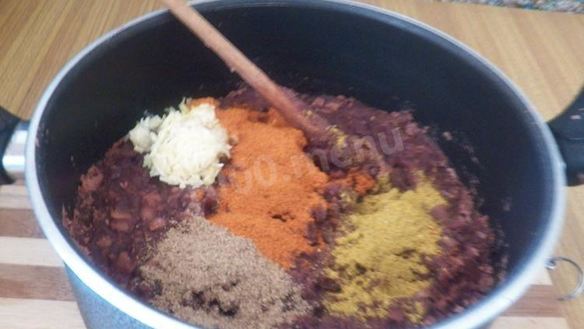 ШАГ 9. лобио из красной фасоли