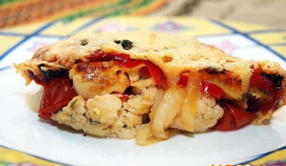 Рецепт овощной гратен