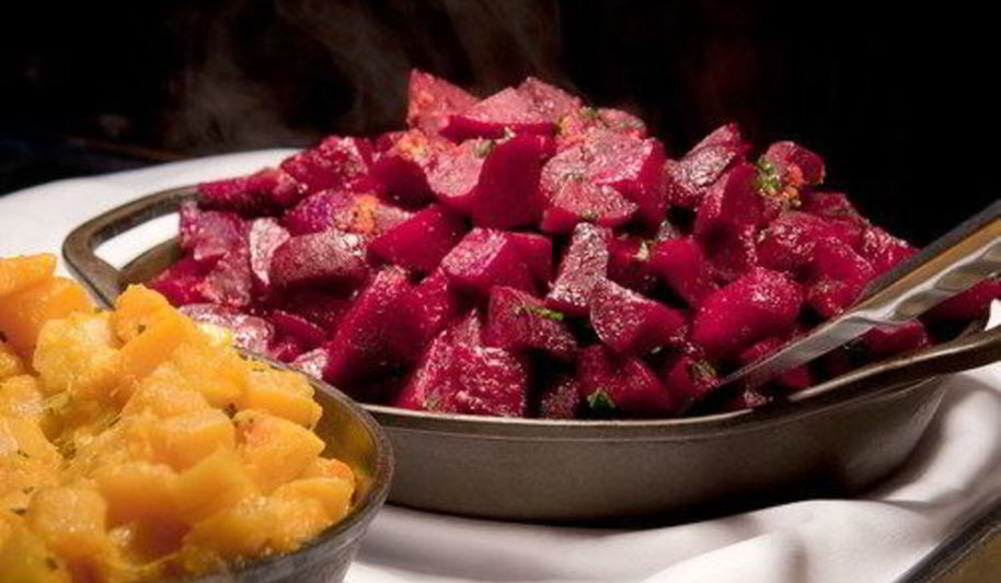 Рецепт печеная свекла с лимоном и травами