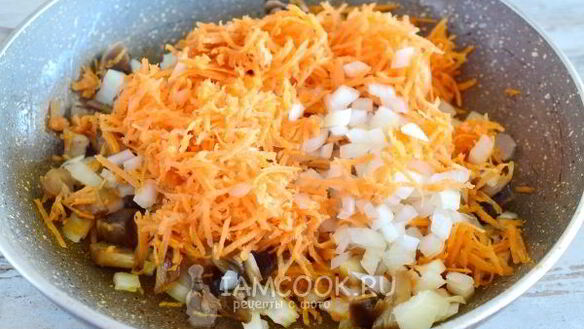 ШАГ 6. перец, фаршированный грибами