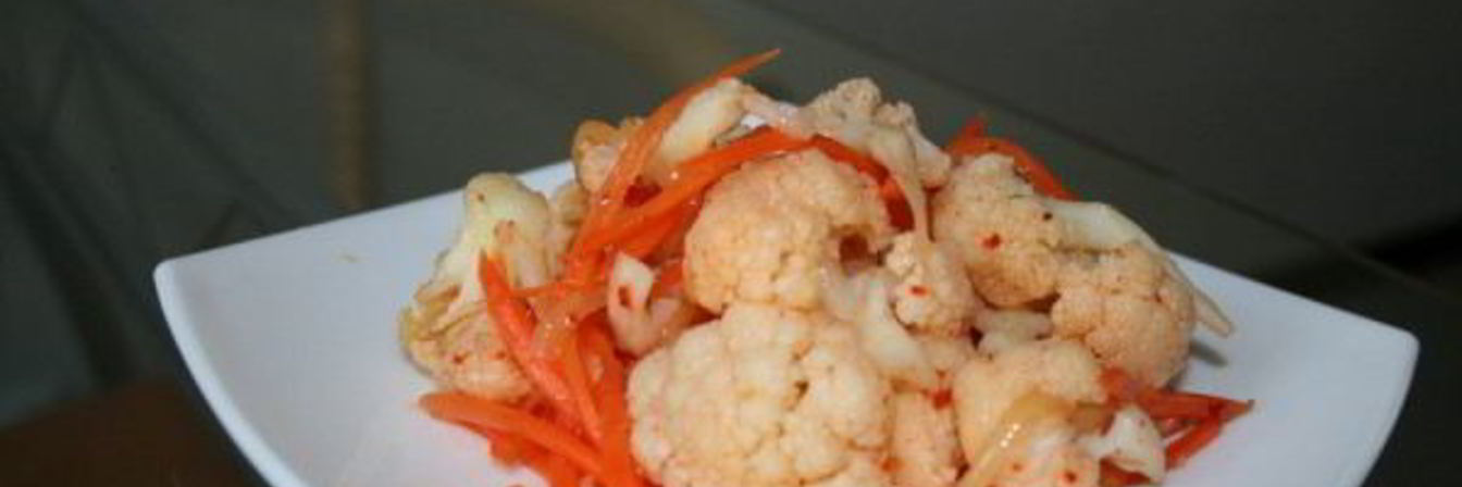 Цветная капуста по-корейски