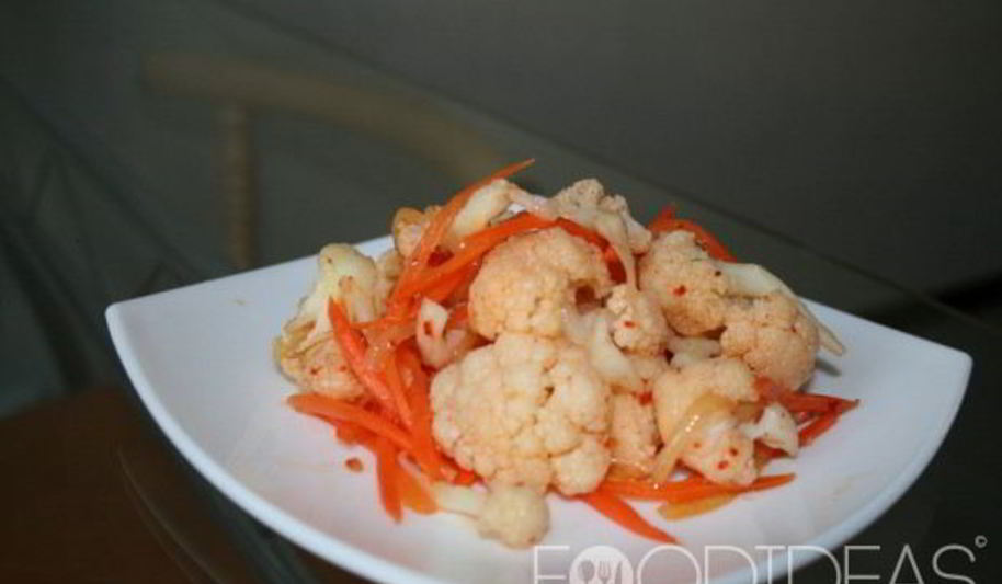 Рецепт цветная капуста по-корейски