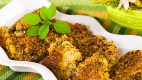 ШАГ 9. цветная капуста, жаренная в панировочных сухарях