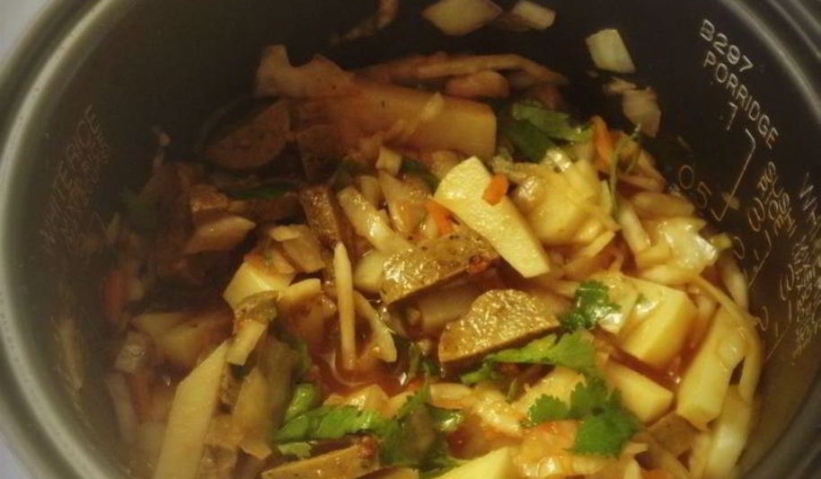 Рецепт тушеная капуста с картошкой