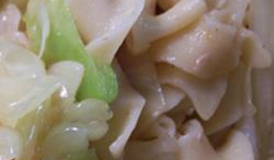 Рецепт тушеная капуста с лапшой по-польски