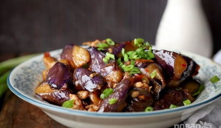 Рецепт тушеные баклажаны с мясом