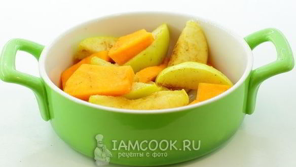 ШАГ 6. тыква в духовке с медом