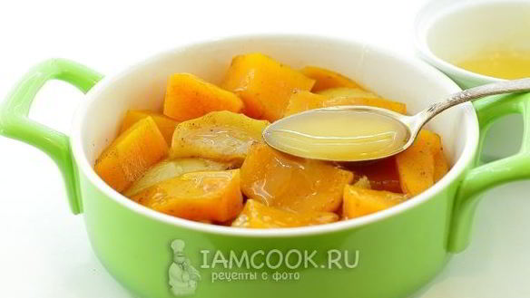 ШАГ 7. тыква в духовке с медом