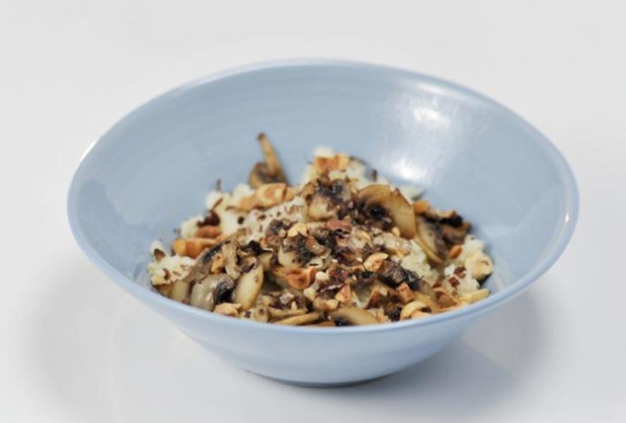 Запеченная цветная капуста с фундуком