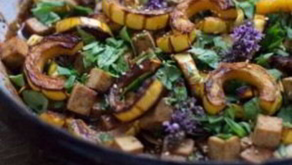 ШАГ 5. запеченный сквош с тофу