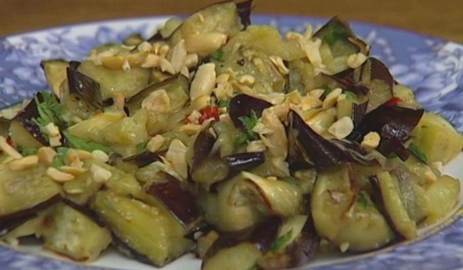 Рецепт запеченные баклажаны с арахисом