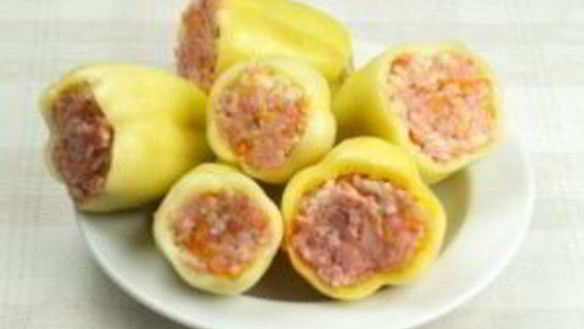 ШАГ 8. запеченные перцы с фаршем