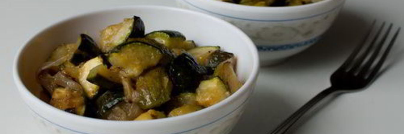 Запеченные цуккини с тимьяном