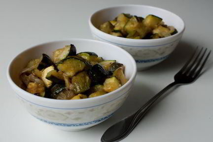 Запеченные цуккини с тимьяном