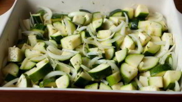 ШАГ 5. запеченные цуккини с тимьяном