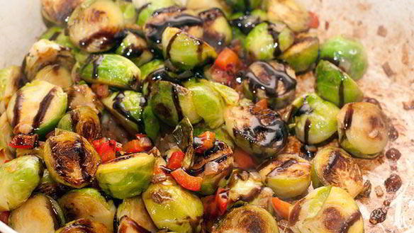 ШАГ 5. жареная брюссельская капуста