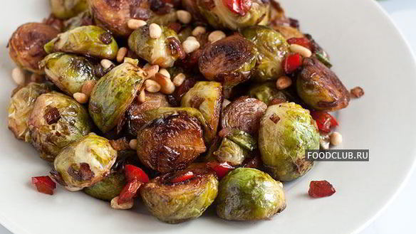 ШАГ 7. жареная брюссельская капуста