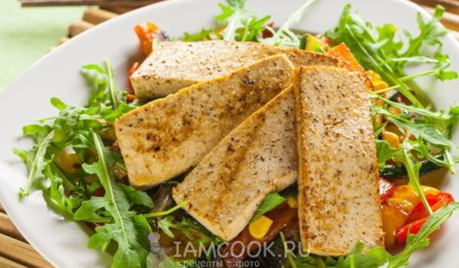 Рецепт жареный тофу