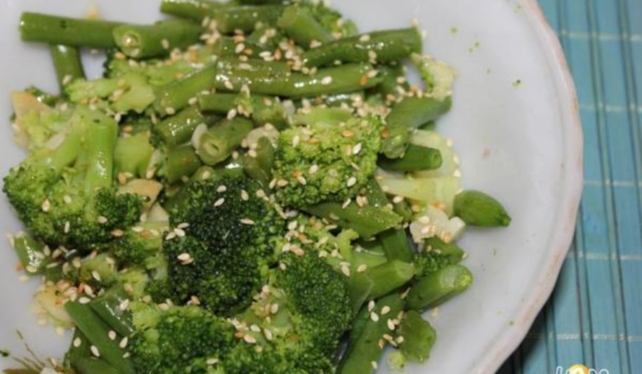 Рецепт овощной гарнир с имбирем