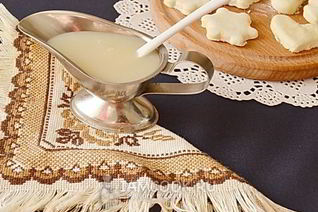 Белая глазурь для печенья