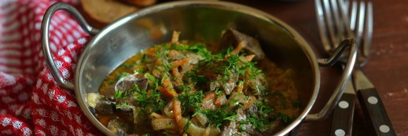 Говяжья печень в мультиварке