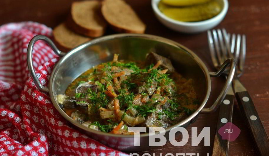 Рецепт говяжья печень в мультиварке