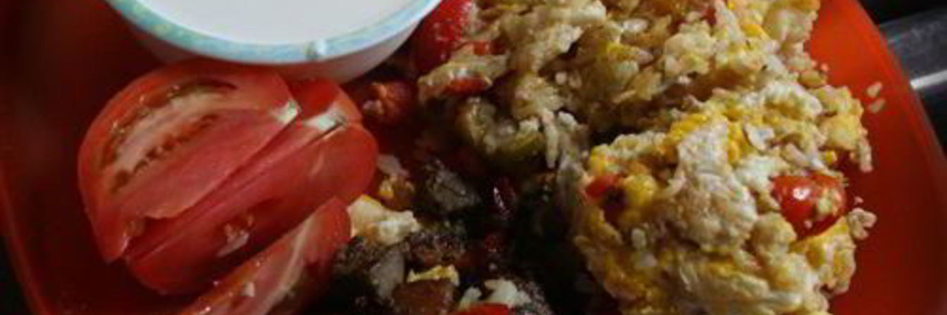 Говяжья печенка с картофелем