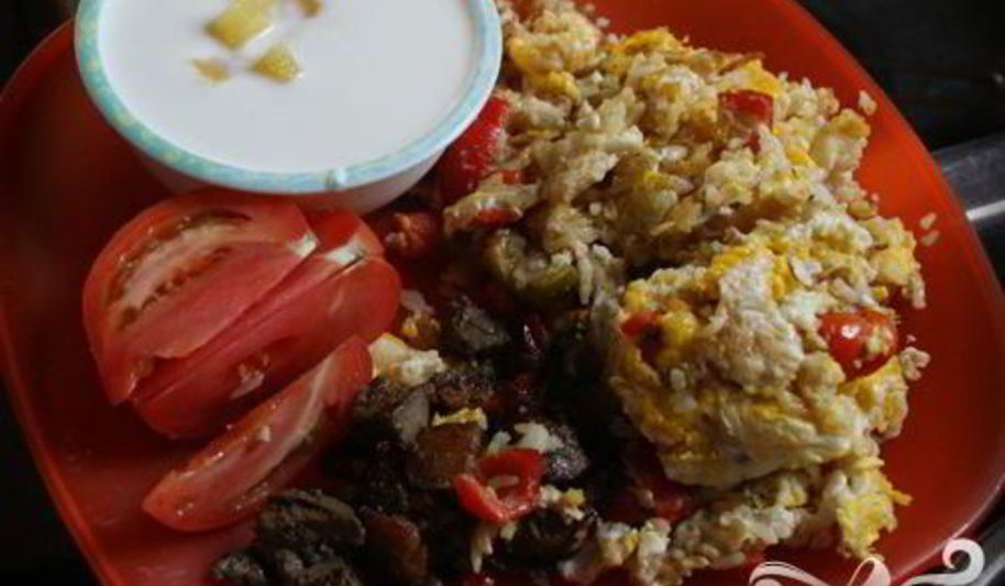 Рецепт говяжья печенка с картофелем