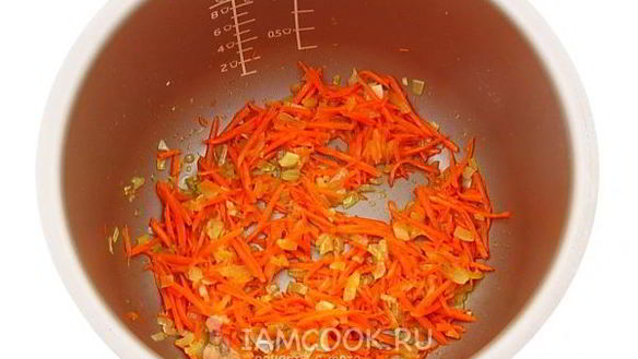 ШАГ 7. куриная печень с гречкой в мультиварке