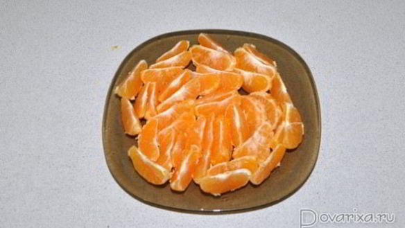 ШАГ 2. куриная печень с мандаринами