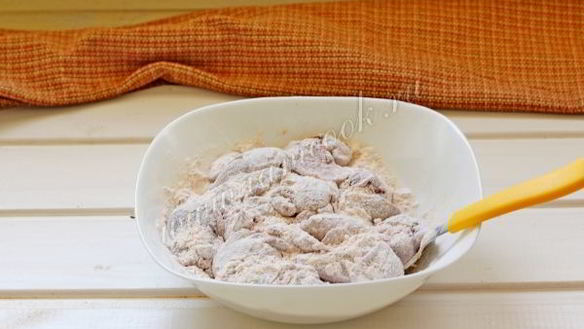 ШАГ 4. куриная печень с шампиньонами