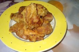 Куриная печень в кляре жареная