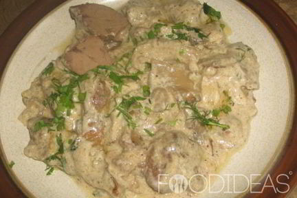 Куриная печень в мультиварке