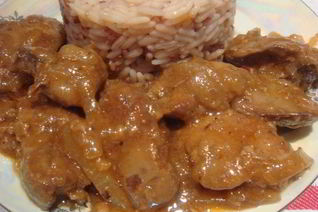 Куриная печень в пикантном соусе